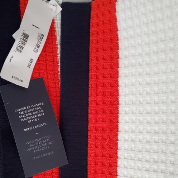 Lacoste scarves new with tags - Picture 3 of 4
